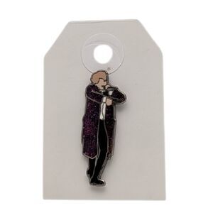 BTS Jin Kim Seokjin Happipop Hard Enamel Glitter Pin